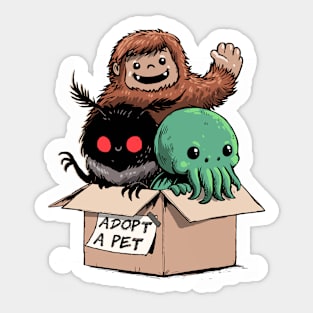 Adopt a Pet Sticker